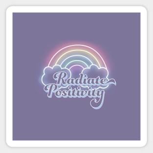 Radiate Positivity Sticker